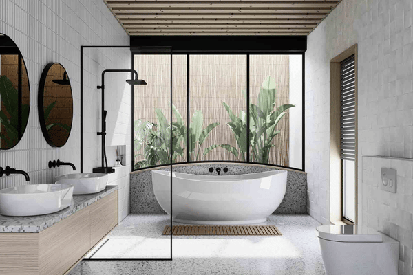 Concept Rendering for Bathroom